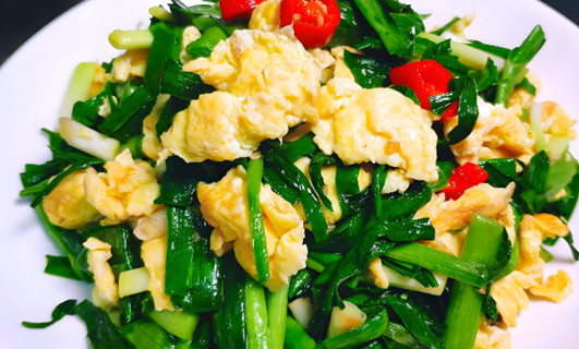 大蒜炒雞蛋的功效作用功能主治是什么，有什么功效作用好處？